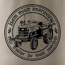 Mistr improvizace starý traktor