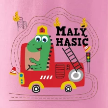 Malý hasič - auto a dinosaurus