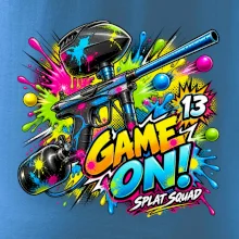 Barevná exploze game on paintball