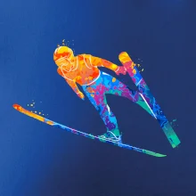 Skokan na lyžích splash