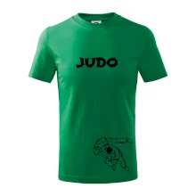 Judo nápis + postavy
