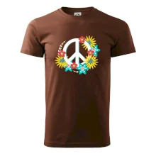 Peace symbol abstraktní