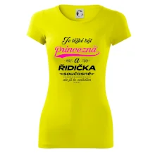 Je těžké být princezna - řidička