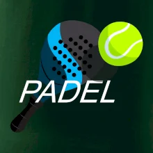 Padel obrazek barevný
