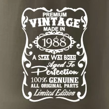 Vintage Etiketa - 1988