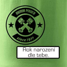 Motor power since (vlastní ročník)