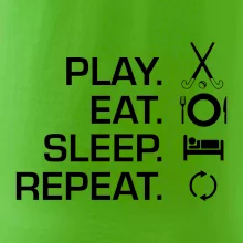 Play eat sleep repeat pozemní hokej