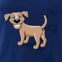 Prdící pes kreslený (Hana-creative)