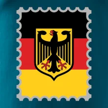 Německá známka - vlajka
