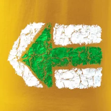 Párová turistická značka zelená