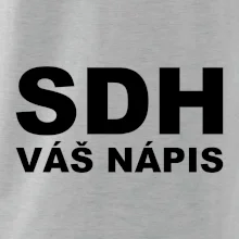 SDH nápis - vlastní nápis SDH nápis - vlastní nápis