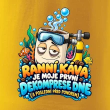 Ranní káva před ponorem