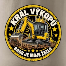 Král výkopů bagr je moje žezlo