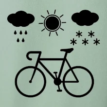 Cyklista za každého počasí