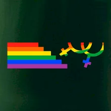 Lesby symbol duha