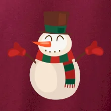 Vánoční sněhulák