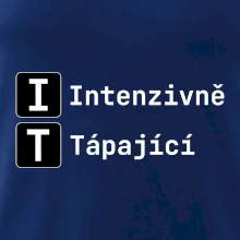 IT Nápis Intenzivně Tápající