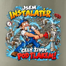 Instalatér celý život pod tlakem komiks