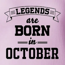 Legends are born in October