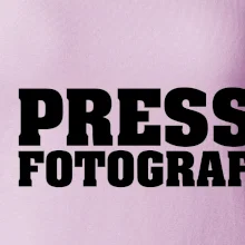Novinář nápis - Press Fotograf