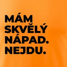 MÁM SKVĚLÝ NÁPAD. NEJDU.