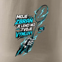 Badminton lehká raketa bez výmluv