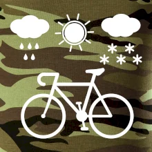 Cyklista za každého počasí Cyklista za každého počasí