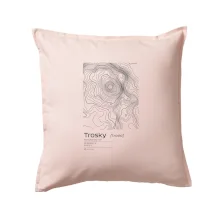 Trosky - vrstevnice v obdélníku