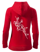 Lezecká stěna jedním tahem