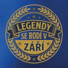 Legendy se rodí v září - Retro emblém