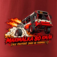 Maximálka 80 km h jako ve formuli 1