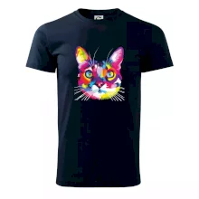 Kočka duhová hlava