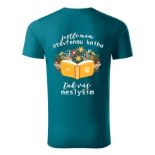 Jestli mám otevřenou knihu, tak vás neslyším