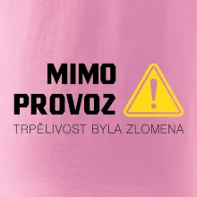 Mimo provoz - trpělivost byla zlomena Mimo provoz - trpělivost byla zlomena