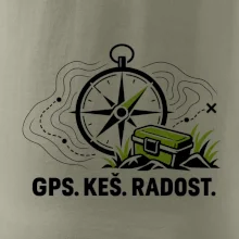 Kompas s krabičkou GPS keš radost