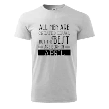 All men are created equal april