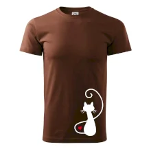 Zamilovaná kočka zpředu