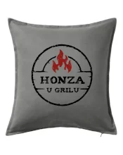 Vlastní jméno u grilu v kruhu Vlastní jméno u grilu v kruhu