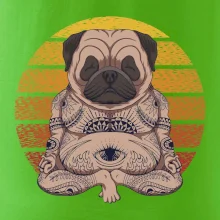 Yoga meditace - pug