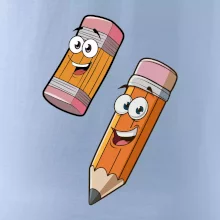 Parové triko - Tužka a guma