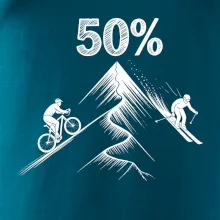 Narozeniny cyklista a lyžař 50