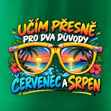Učím kvůli červenci a srpnu letní prázdniny