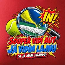 Soupeř vidí aut já vidím lajnu