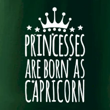 Princesses are born as Capricorn - Kozoroh