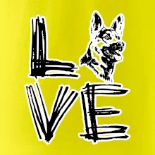 Německý ovčák love