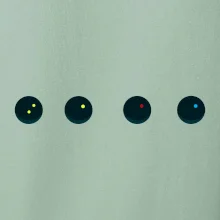 Evolution squash ball