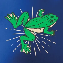 Žába zelená kreslená