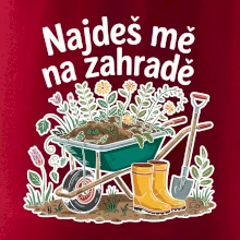 Najdeš mě na zahradě - kolečko