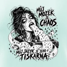 Můj mozek je chaos a jazyk tiskárna