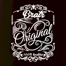 Vintage nejlepší bratr 100% kvalita